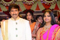 Gopichand Marriage Reception Photo Stills